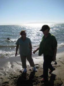 ali beth beach silhou