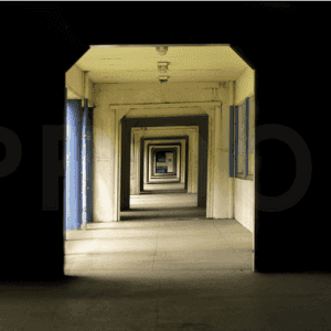 perspective looking down corridor phil photo